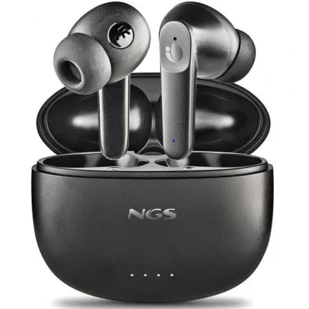 NGS Ártica Hush Auriculares Bluetooth con ANC y ENC Negro